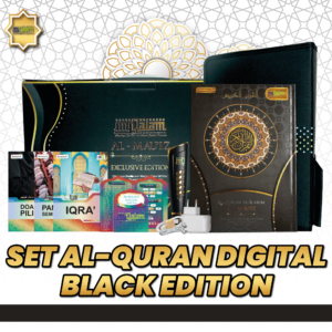 Set Al-Quran Digital Bertajwid & Waqaf Ibtida' Black Edition (LIMITED EDITION)